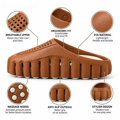 Lightweight Sliders for Men | Comfortable Flip Flops